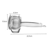 Tomato Slicing Slicer Ergonomic Handle Design for Households 1Set V1192-AZ-W-34497