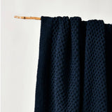 Bianca Sofala Indigo Polyester Chenille Throw Rug 130 x 170 cm V442-BCA-THROW-SOFALA-INDIGO-RE