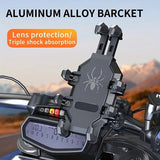 Shockproof Phone Mount, Compatible with Bicycles/Motorcycles/Scooters/ATVs, 720-Degree Rotation V1232-MTCSJZJ001