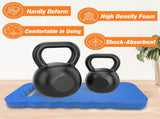6-Pack Garden Kneeling Cushions - For Gardening, Baby Bath, Yoga, Pilates, Exercise, 16"x8"x1", Blue V1258-DP02-C-245