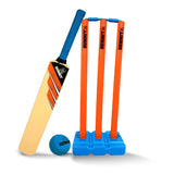 Summit Plastic Cricket Bat Set Lightweight Durable Outdoor Beach Play - Senior V563-SCPS1801