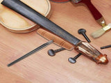 Guitar Peg Shaper Tool with Multi-Color Wooden Handle, Easy to Use for Precise String Peg Shaping V1192-AZ-W-25674