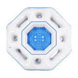 PVC Inflatable Pool Game Table Floating Entertainment Station for Swimming Pool Water Party Summer V1192-AZ-W-33988