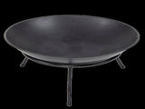 Iron Fire Bowl Traditional Log Fire Pit Outdoor Heating Camp Site Barbecue V63-835991