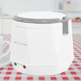 1.6L Mini Portable Electric Rice Cooker Rice Cooking Tool for 12V Car Use White V1294-YM0901-3113200060711