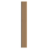 Wood Slat Acoustic Panels, 7.9 x 94.5 inch, MDF Accent Wooden Wall Panels for Modern Interior Wall V952-FHXWBTQBQXMLJP625V0