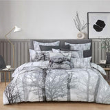 Bianca Myrtleford Grey Cotton Sateen Quilt Cover Set King V442-BCA-QUILTCS-MYRTLEFORD-GREY-KI
