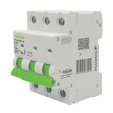 GSME Trader Miniature Circuit Breaker C Curve 400-415V 40A 6kA 3Pole 3Module 54mm DIN Rail Mount V1202-V1-GSMWOMCB6340