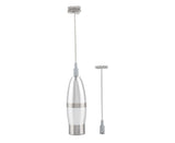 Stainless Steel Handheld Electric Milk Frother, Portable Frother for Cappuccino & Frappe V1263-JX-2918