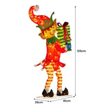 Christabelle 1.2m Christmas Elf Display Indoor Outdoor with LED Lights Decoration MHA500