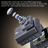 4K Dual Dash Cam For Driving - Km15 PRL-4703RAC