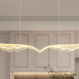 BAMDECOR 150cm Wing-Shaped LED Ceiling Light 3-Color Changeable Stepless Dimming High Light V255-WING-150