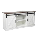 Levede TV Cabinet Entertainment Unit TA1033-WH