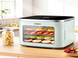 Devanti Food Dehydrator Machine 5 Tray Mini Fruit Dryer Maker Green FD-E-309A-5T-GN