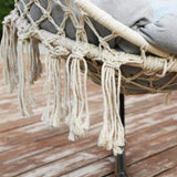 SONGMICS Hammock Hanging Chair with Cushion Gray V227-8498715001080