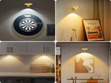 Rechargeable Picture Lights, 6 Pack Gold Wireless Art Lights with Remote and Touch Control, 3 Colour V1171-CC-BOM001350