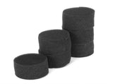 100Pcs 45mmx30mm Hydroponic Sponge Planting Seedling Sponge for Seed Growing Black V1294-YM0721-3111210066511