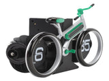 Bicycle Flip Clock Bike Shaped Flip Clock Battery Operated Retro Vintage Flip Down Desk Clock V1294-YM0901-3115240045414
