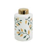 Tall Botanical Lidded Jar 41cm V637-20951