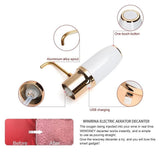 Electric Wine Aerator Pourer Automatic Smart Decanter Dispenser Rechargeable with Micro-USB Cable B V1369-AZ3-W-11288