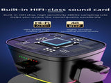 YU8 Dynamic Microphone, XLR/Type-C Dual Mode, Built-in HiFi Sound Card, 48kHz HD Sampling, RGB V1232-ZMMKF-001