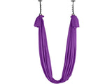 Aerial Silk & Yoga Swing, 8 m Length, Aerial Yoga Hammock Kit with 100gsm Nylon Fabric, Full Rigging V952-DCK822X28MSZR9A6KV0