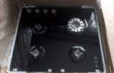 Gas Glass Cooktop 60cm Black V214-MCG601GBL
