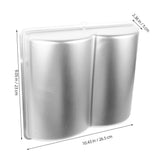 NonSticky Aluminium Alloy Cake Pan for Baking Grey Mold for Mousse and Cheesecake 9 in V1370-AZ4-15161
