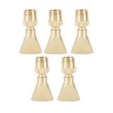 5Pcs Brass Fountain Nozzles Fan Shaped Water Fountain Nozzle Exquisite Fountain Head Sprinkler for V1294-YM0703-3111230069511