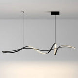 BAMDECOR A36 Modern LED Linear Chandeliers Pendant Lights with Dimmable LED and Adjustable Hanging V255-A36-L140