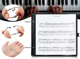 Amylove 4 Pack Music Flip Folder Marching Band Plastic Flip Folder Each with 10 Windows V1258-DP02-C-766