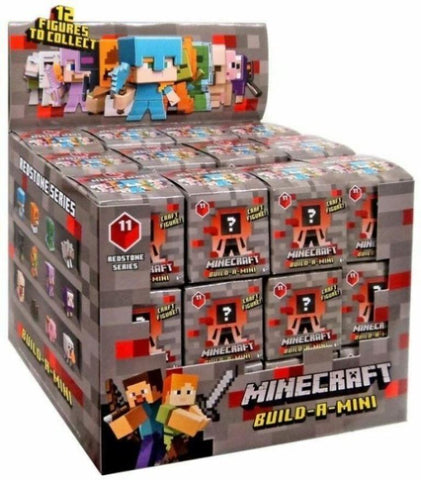 Minecraft Redstone Series 11Build-a-man Mystery Box 36 Pieces V330-CREATEXTOYS08