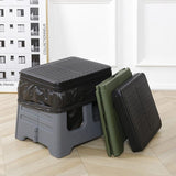 Folding Camping Toilet Compact Portable Outdoor Toilet for Camping Hiking V1102-DSZ-TOI-7756
