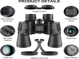 20x50 Hunting Binoculars with Night Vision Bird Watching Compact Binoculars V1263-JX-4144