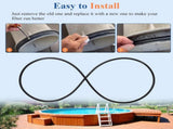 4 Pc CCX1000G Filter Tank Body O-Ring, Compatible with Hayward XStream CC1000, CC1500, CC2000 Series V1258-DP02-C-3026