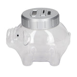 Piggy Bank Voice Counting Plastic Automatically Identify Pig Saving Box for Dollars Coins V1294-YM0718-3115220067511