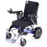 EQUIPMED Power Electric Wheelchair, Long Range, Airline Approved, Folding, Aluminium Frame, Lithium V219-HELWLCEQPKB6A