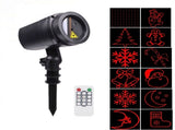 Christmas Laser Projector Light with 12 Dynamic Red & Green Patterns, IP44 Waterproof for Outdoor V1341-ZY-CV7SJYTQ-MULTICOLOR