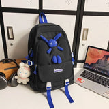 Cute Backpack for Women Men, Cute Backpack Fashion Trendy Harajuku Shoulder Bag Aesthetic Hiking V1192-AZ-W-15318