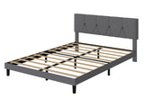 Levede Bed Frame Upholstered Platform Mattress Base Double BF1077-D-AU
