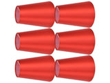 6PCS E14 Lamp Shade Fabric Lampshade Table Lamp Ceiling Lamp Shade for Bedroom Living RoomBright Red V1294-YM0715-3119210283111
