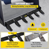 Bucket Tooth Bar, 48in Inside Bucket Width Tractor Bucket Teeth, 9.84in Teeth Space Tooth Bar for V952-CDZTSWJ48INCHETVYV0