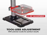 Baumr-AG 600W 12" Pedestal Bench Drill Press, 12 Speeds, 16mm Chuck V219-DRLDPRBMRAD17