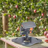 Garden Yard Sprinkler for Outdoor Use - Automatic Swing Oscillating Sprinkler, 16 Holes, Large V1366-AZ2-W-22071