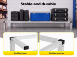 Giantz 122x51cm Aluminum Dunnage Rack Heavy Duty Kitchen Storage Platform DNR-ALU-48X20