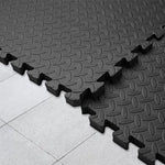 12 Tiles EVA Rubber Foam Gym Mat 60cm x 60cm 2.5cm Fitness Flooring V63-823881