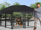 Dog Playpen House Heavy Duty Large Outdoor Dog Kennel Anti-rust Metal Pet Crate V767-JJ-XZ171-XS-V1