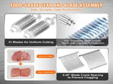 Commercial Meat Tenderizer, Heavy Duty Stainless Steel Meat Tenderizer Machine, Quick and Easy V952-SDRNJ5YCYZLQQTAF7V0