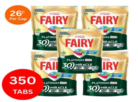 Fairy Platinum Plus x 350 Herbal Breeze Dishwasher Tablets FAIRY-8078730X5_NZ