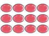 12PCS Salad Plate HighGrade Imitation Porcelain Dinnerware Tableware for Home Use V1294-YM0901-3118210043214
